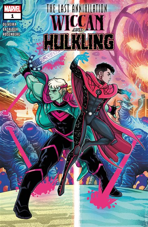 Wicccan and hulkling comics